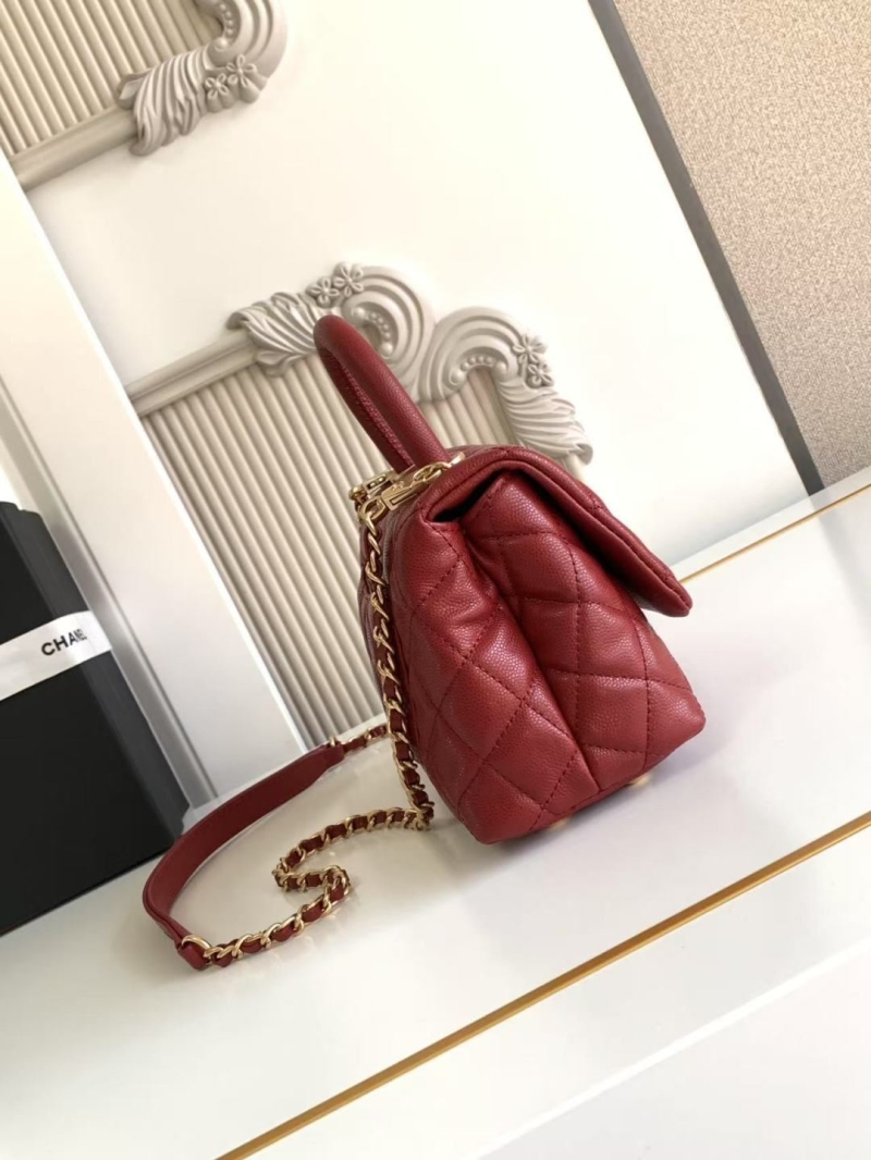 Ch**el top handle bags